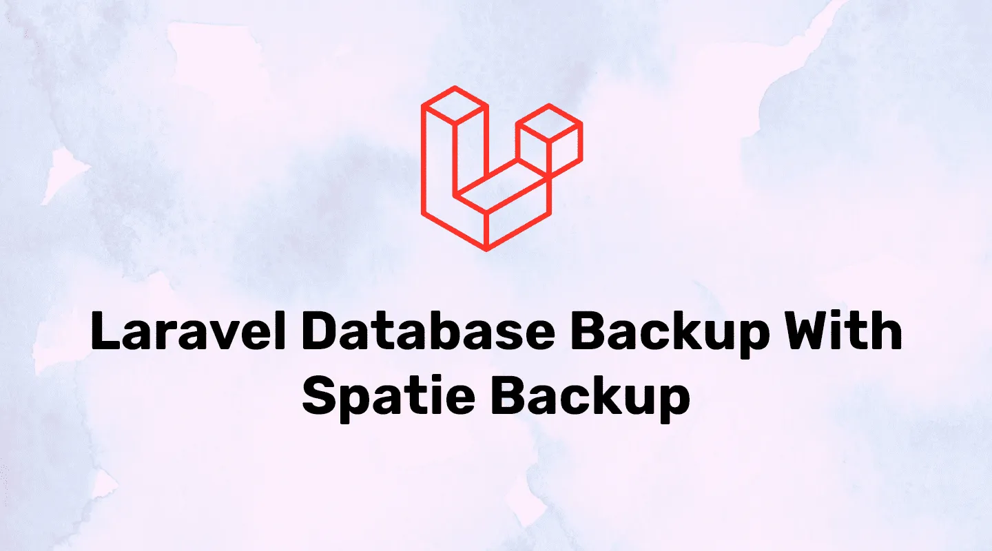 Laravel database backup using spatie database backup