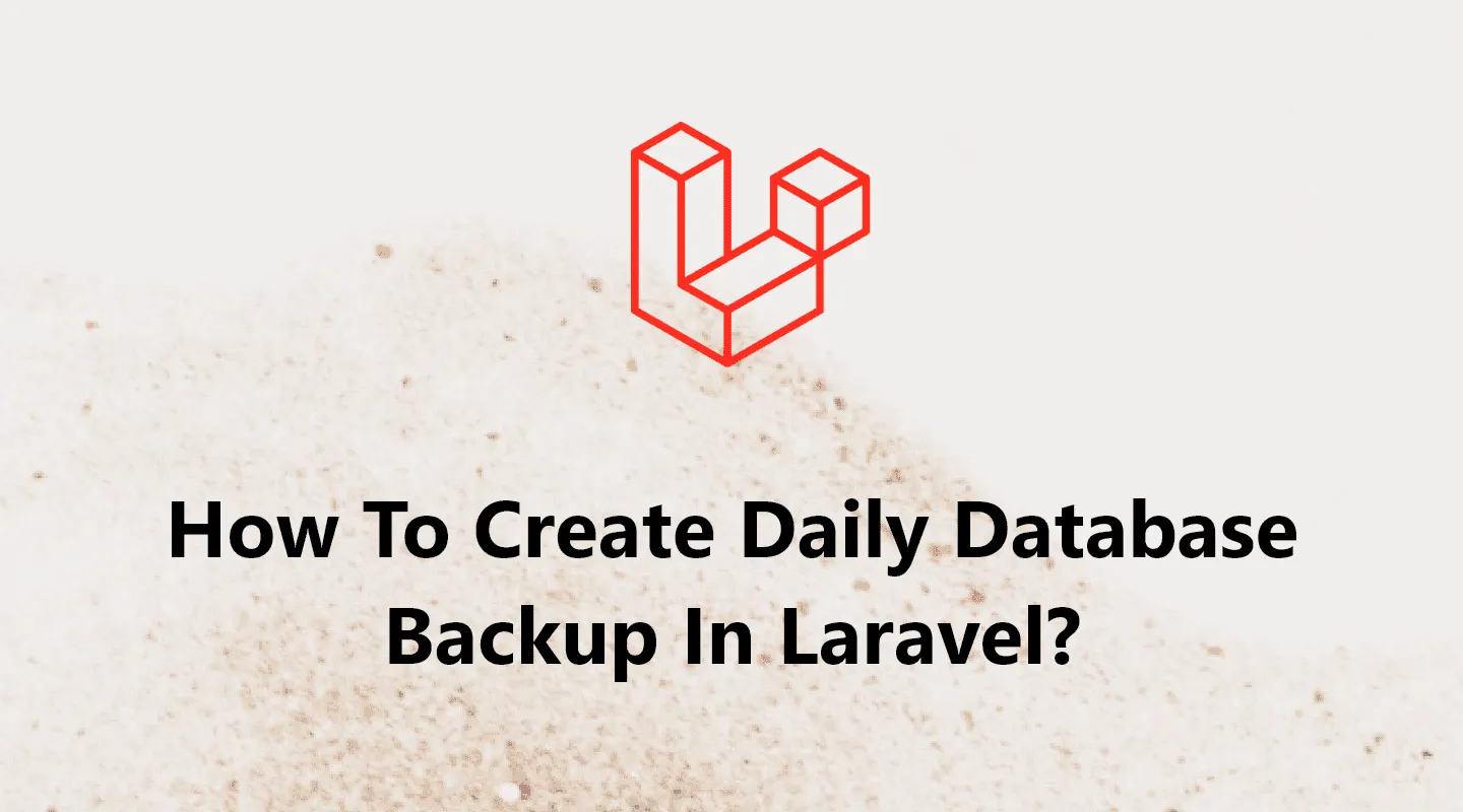 Perform daily database backup in laravel